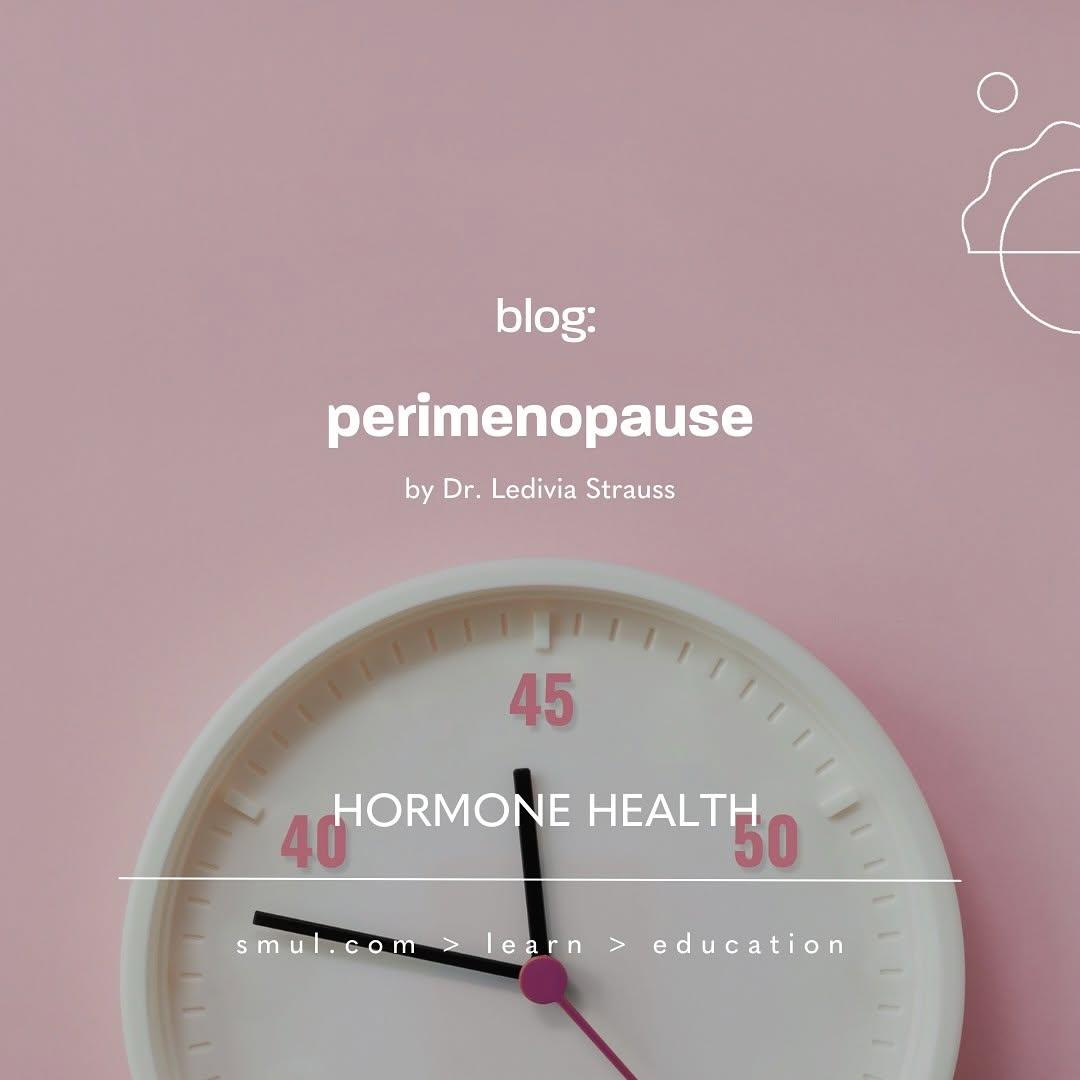 perimenopause: "am i going crazy, or are my hormones to blame?"
