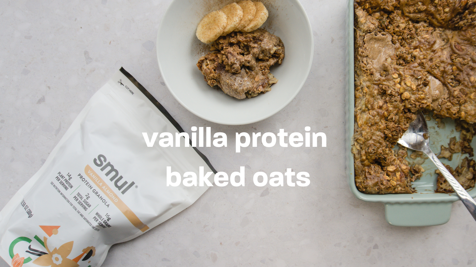 vanilla protein baked oats