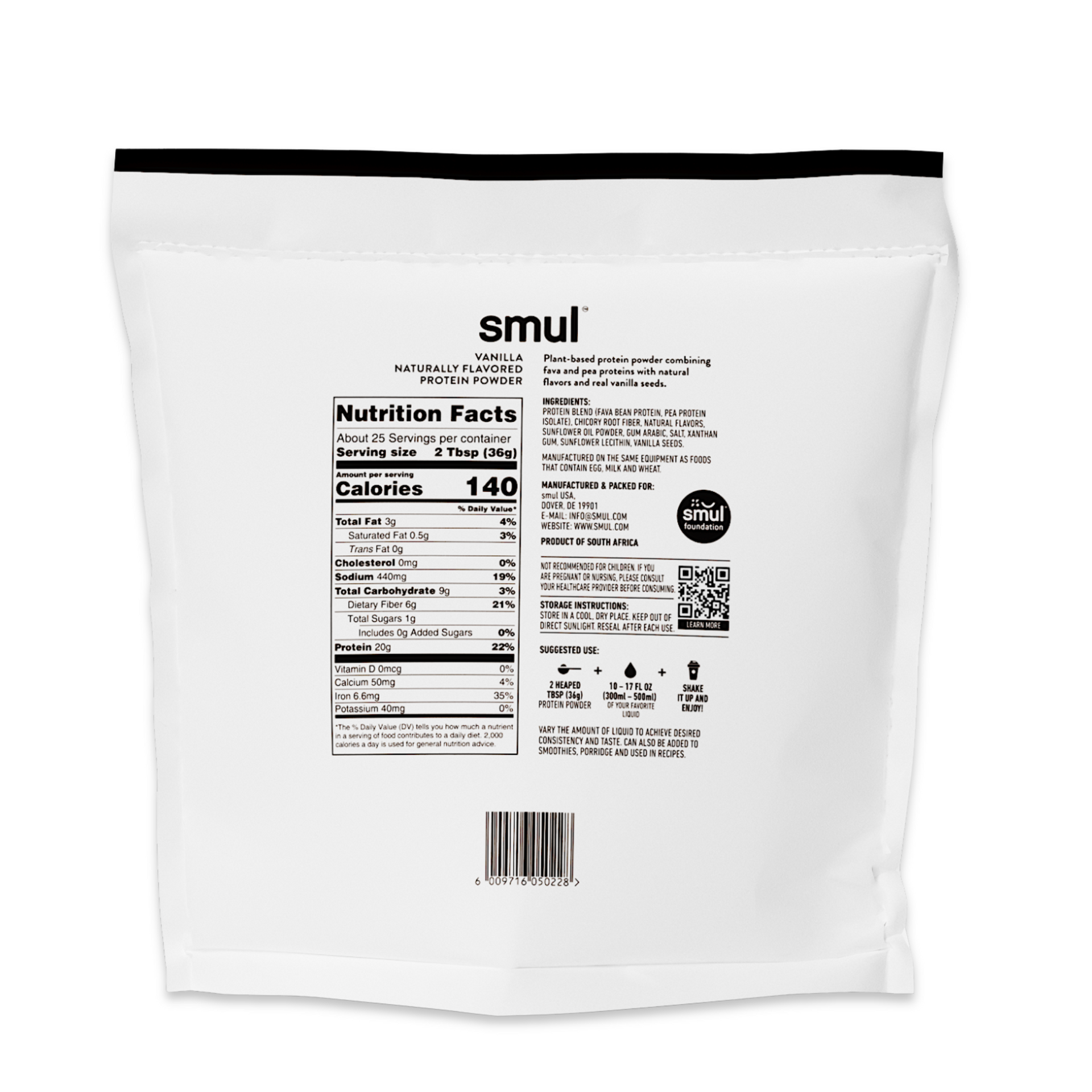 Vanilla Protein Powder (1.9lb/15's)