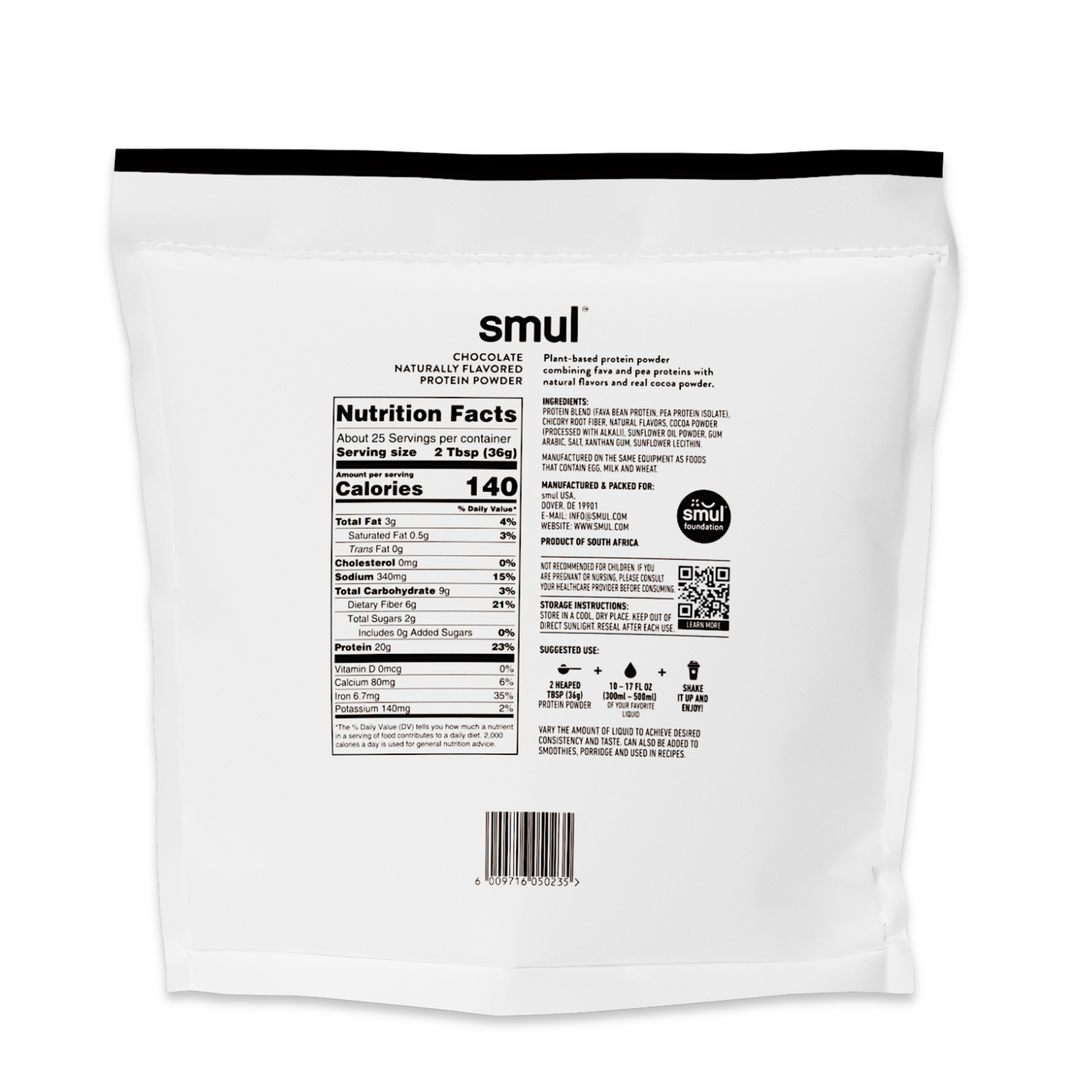 Chocolate Protein Powder (1.9lb/15's)
