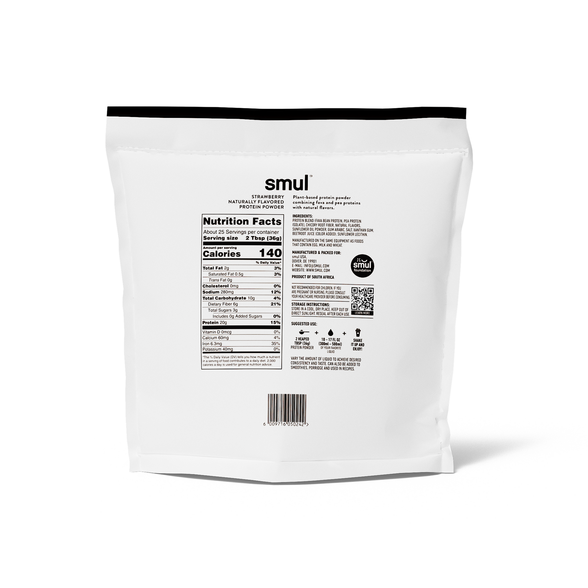 Strawberry Protein Powder (1.9lb/15's)