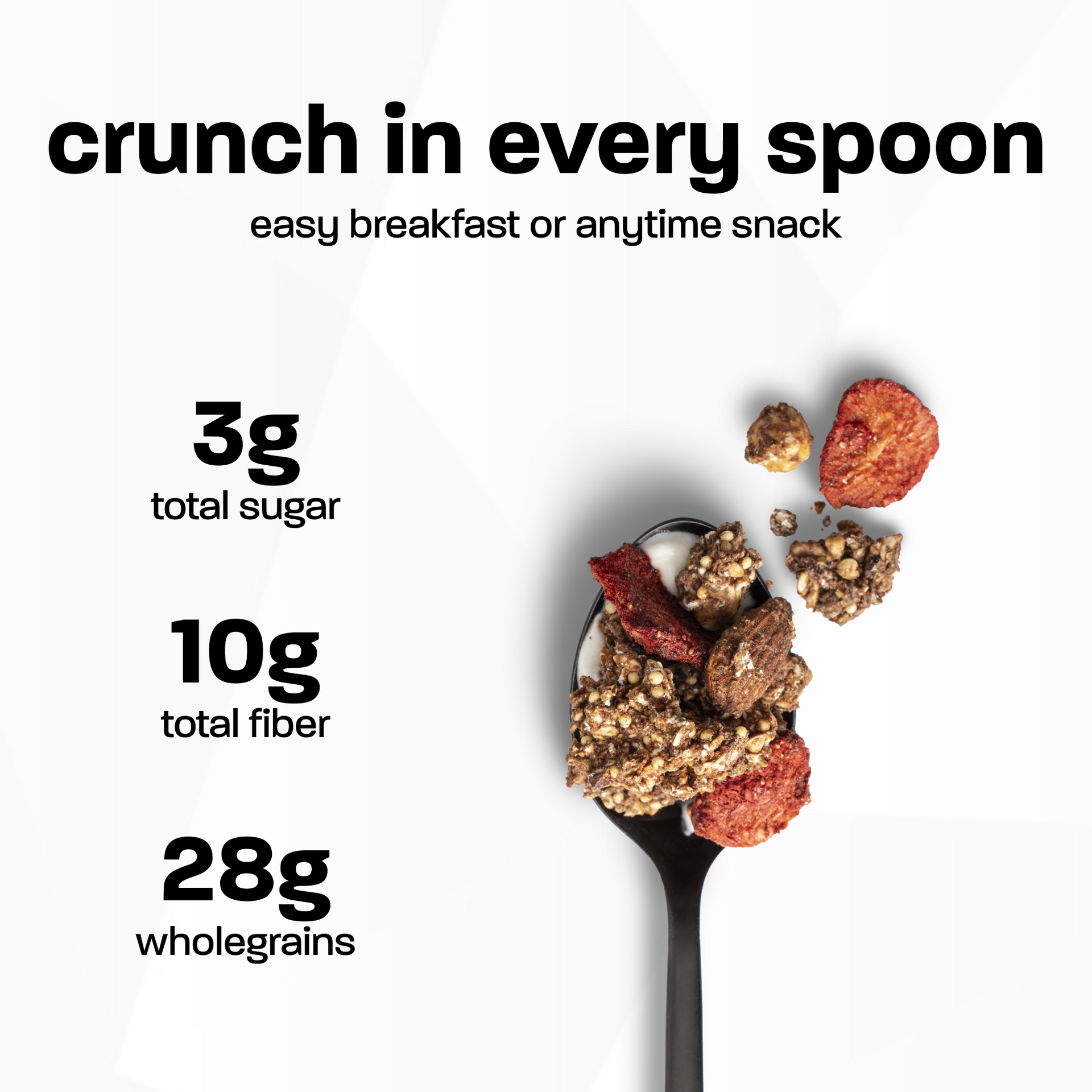 Cocoa Strawberry Granola (10.6/25.4oz)