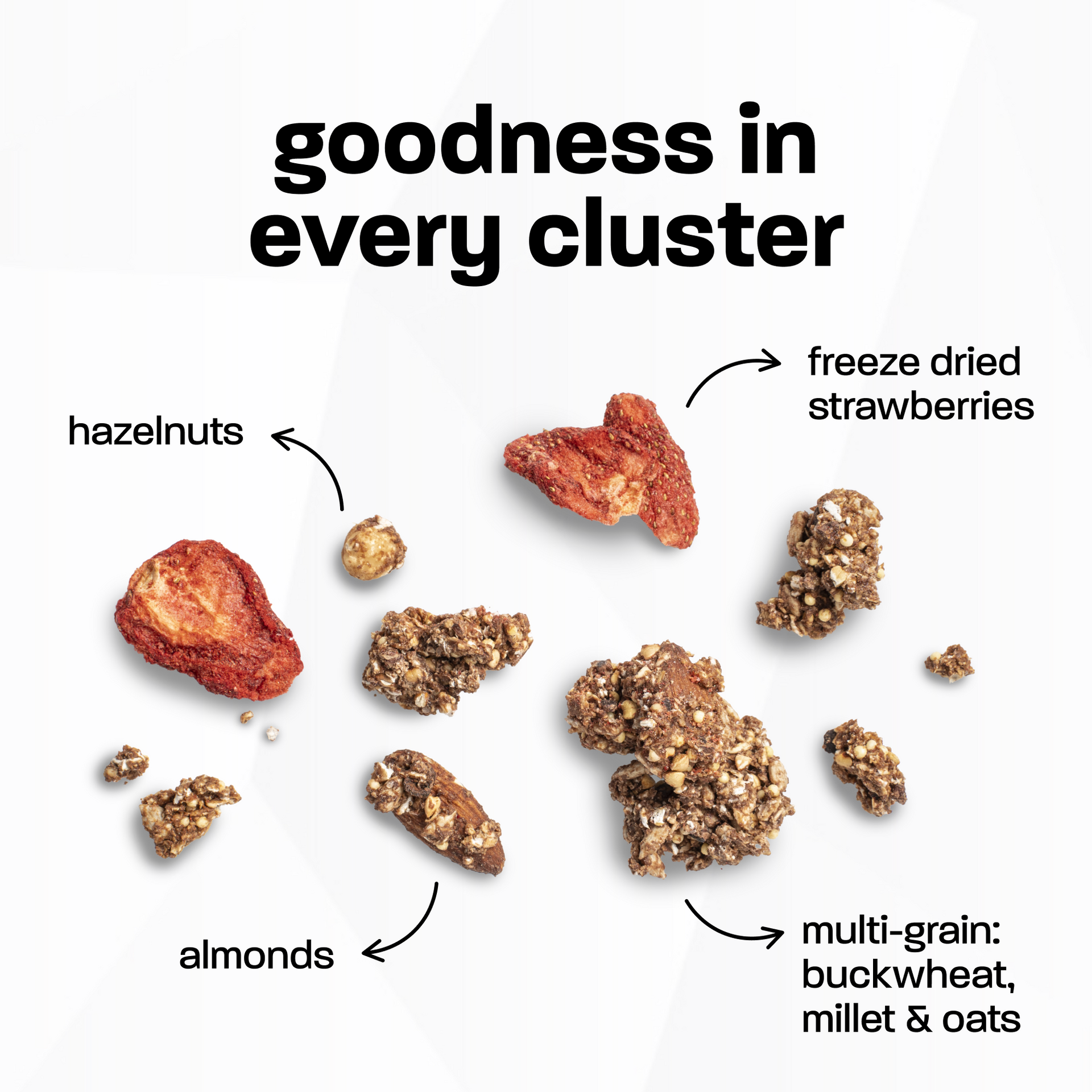Cocoa Strawberry Granola (10.6/25.4oz)