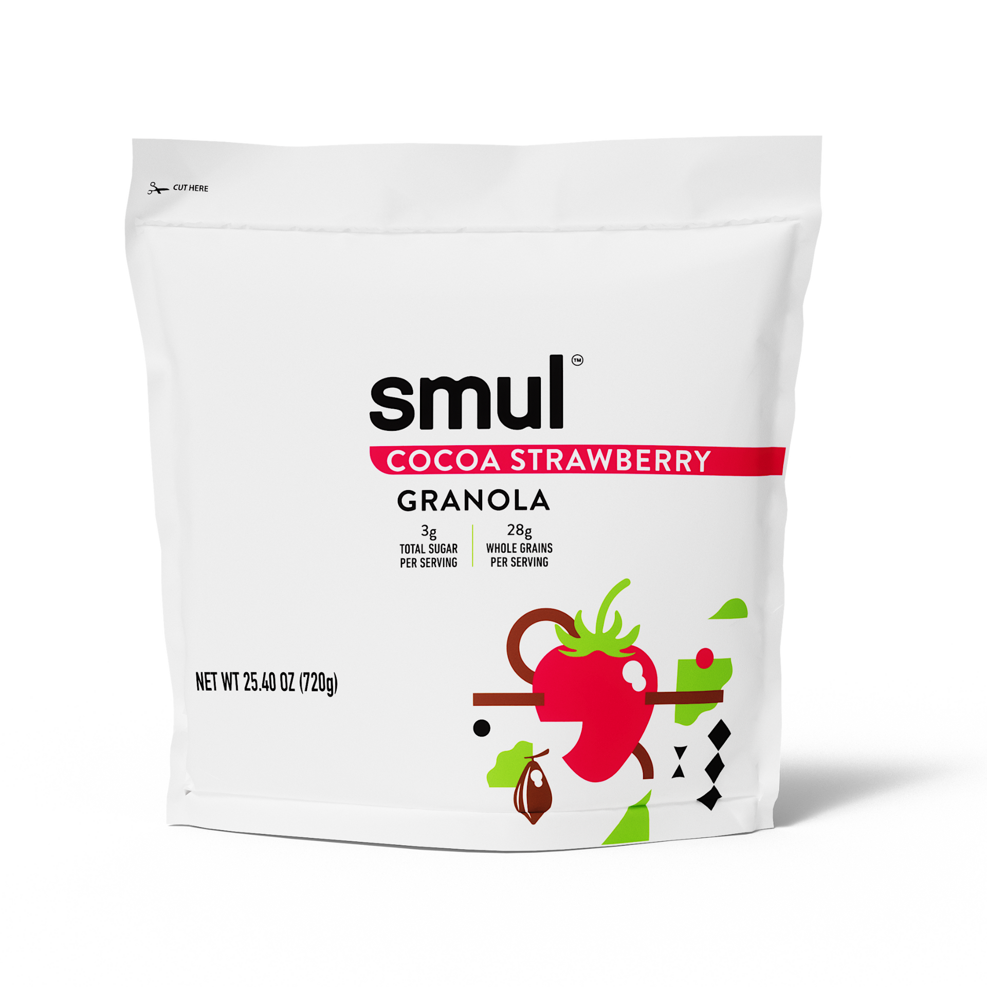 Cocoa Strawberry Granola (10.6/25.4oz)