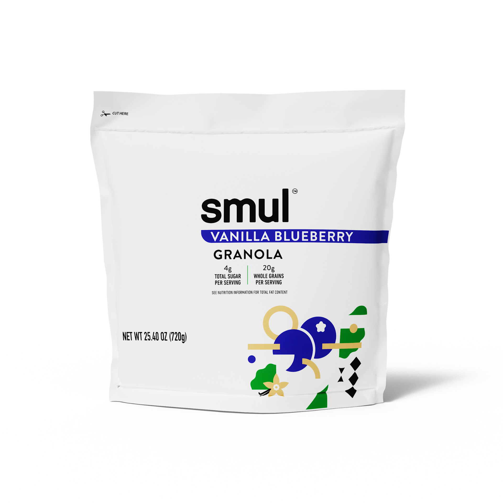 Vanilla Blueberry Granola (10.6/25.4oz)